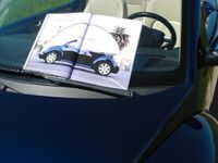 gebraucht VW Beetle New1.6 Cabrio, Blau/Beige, wenig Km