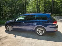 Second-hand VW Golf VII Comfortline 116 CP (85 kW) 2018 Albastru Break