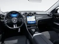 Gebraucht Mercedes C180 AMG line 170 PS (125 kW) 2025 Obsidianschwarz Limousine