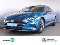 Gebraucht VW Arteon Elegance 150 PS (110 kW) 2021 Eisvogelblau metallic (metallic) Coupé