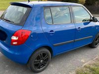 Gebraucht Skoda Fabia 2007 Blau Kleinwagen