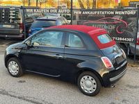 Gebraucht Fiat 500 Lounge 69 PS (50 kW) 2012 Schwarz Cabrio