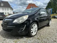 Używany Opel Corsa 87 KM (63 kW) 2011 Czarny Hatchback