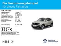 Gebraucht VW T-Cross Style 110 PS (80 kW) 2022 Grau SUV