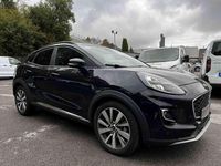 Gebraucht Ford Puma Titanium X 125 PS (91 kW) 2023 Obsidianschwarz metallic schwarz Limousine