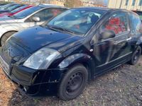 Gebraucht Citroën C2 Comfort 73 PS (53 kW) 2008 Schwarz Kleinwagen