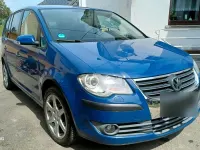Usata VW Touran 105 CV (77 kW) 2007 Blu Monovolume