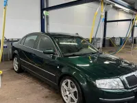 Second-hand Skoda Superb 131 CP (96 kW) 2003 Verde Berlinǎ