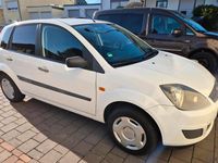 Gebraucht Ford Fiesta Fun X 60 PS (44 kW) 2007 Weiß Kleinwagen