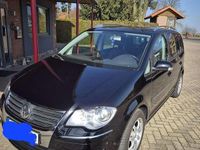 Gebraucht VW Touran Conceptline 140 PS (102 kW) 2007 Schwarz Van / Kleinbus