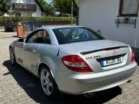 Gebraucht Mercedes SLK350 272 PS (200 kW) 2005 Silber Cabrio