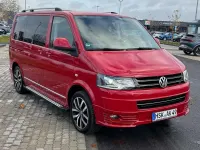 Gebraucht VW T5 Highline 179 PS (131 kW) 2015 Rot Van