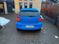 Gebraucht VW Polo Highline 90 PS (66 kW) 2014 Blau Kleinwagen