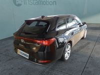 Gebraucht Seat Leon FR 204 PS (150 kW) 2022 Schwarz Van / Kleinbus