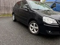 Gebraucht VW Polo 80 PS (58 kW) 2008 Schwarz Kleinwagen