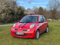 Gebraucht Nissan Micra 65 PS (47 kW) 2009 Rot Kleinwagen