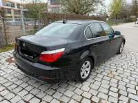 Używany BMW 520 163 KM (119 kW) 2008 Czarny Sedan/Limuzyna
