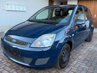 Gebraucht Ford Fiesta Style 80 PS (58 kW) 2008 Blau Kleinwagen