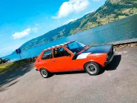 Gebraucht Audi 50 125 PS (91 kW) 1976 Rot Kleinwagen