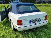 Gebraucht Ford Escort Cabriolet 102 PS (75 kW) 1990 Weiß Cabrio
