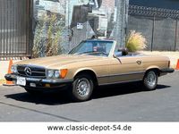Gebraucht Mercedes SL380 155 PS (114 kW) 1984 Gold metallic Cabrio