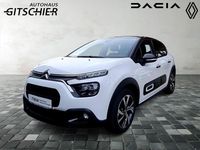 Gebraucht Citroën C3 PureTech 110 PS (80 kW) 2023 Weiß, dach schwarz (weiß) Kleinwagen