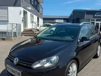 Gebraucht VW Golf VI Style 140 PS (102 kW) 2011 Schwarz Kleinwagen