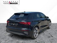 Gebraucht Audi A3 S-Line 150 PS (110 kW) 2024 Mythosschwarz metallic Limousine