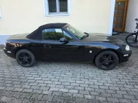 Gebraucht Mazda MX5 110 PS (80 kW) 2004 Schwarz Cabrio