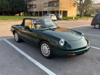 Gebraucht Alfa Romeo Spider 122 PS (89 kW) 1991 Grün Cabrio
