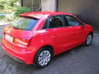 Gebraucht Audi A1 Sportback 95 PS (69 kW) 2015 Rot Kleinwagen