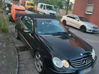 Gebraucht Mercedes CLK320 218 PS (160 kW) 2004 Schwarz Cabrio