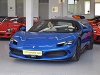 Second-hand Ferrari 296 829 CP (609 kW) 2022 Albastru Cabrio