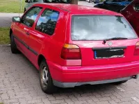 Gebraucht VW Golf III 60 PS (44 kW) 1995 Rot Kleinwagen