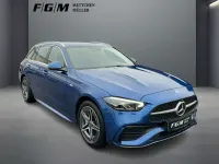 Gebraucht Mercedes C300e AMG line 313 PS (230 kW) 2024 Metalliclack spektralblau Kombi