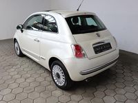 Gebraucht Fiat 500 Lounge 69 PS (50 kW) 2011 Weiß Kleinwagen