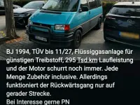 Gebraucht VW T4 104 PS (76 kW) 1994 Andere farben Van