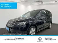 Gebraucht VW Caddy Basis 114 PS (83 kW) 2021 Schwarz Van / Kleinbus