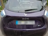 Używany Renault Zoe LIMITED 55 kW (75 KM) 2019 Purpurowy Hatchback