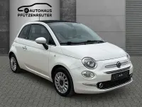 Gebraucht Fiat 500 Lounge 69 PS (50 kW) 2017 Weiß Cabrio