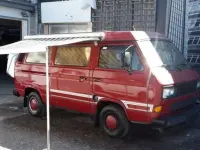 Gebraucht VW T3 California 69 PS (50 kW) 1987 Rot Van