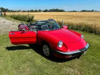 Gebraucht Alfa Romeo Spider 116 PS (85 kW) 1989 Rot Cabrio