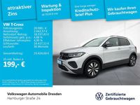 Gebraucht VW T-Cross Life 95 PS (69 kW) 2025 Reflexsilber metallic SUV