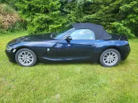 Brugt BMW Z4 150 HK (110 kW) 2006 Blå Cabriolet