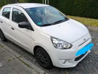 Gebraucht Mitsubishi Space Star 71 PS (52 kW) 2015 Weiß Kleinwagen