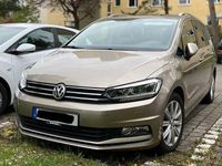 Gebraucht VW Touran Highline 179 PS (131 kW) 2016 Beige Van / Kleinbus