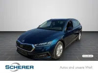 Gebraucht Skoda Octavia Ambition 116 PS (85 kW) 2023 Lavablau metallic (metallic) Limousine