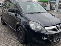 Gebraucht Opel Zafira Edition 110 PS (80 kW) 2010 Schwarz Van / Kleinbus