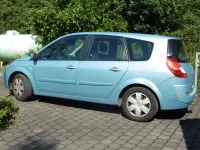 Gebraucht Renault Grand Scénic II Exception 103 PS (75 kW) 2009 Blau Van / Kleinbus
