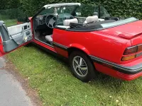 Gebraucht Pontiac Sunbird 177 PS (130 kW) 1990 Rot Cabrio